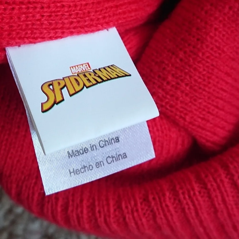 Red Spider Hero Knit Beanie for Kids